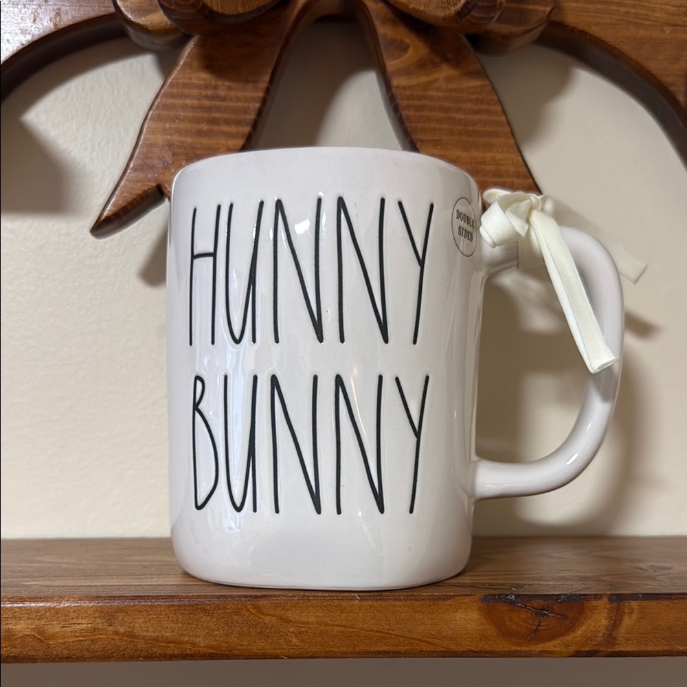 Rae Dunn White Hunny Bunny Mug‎